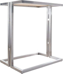 ECONOCO - 1 Shelf, Multi-Merchandiser Display Rack - 34" Wide x 54" High x 48" Deep - Industrial Tool & Supply