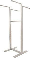 ECONOCO - 4-Way Display Rack - 32" Wide x 75" High x 24" Deep - Industrial Tool & Supply