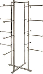 ECONOCO - Chrome Folding Display Rack Tower - 19-1/2" Wide x 61-1/2" High - Industrial Tool & Supply