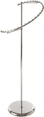 ECONOCO - Chrome Spiral Costumer Display Rack - 24" Wide x 67" High - Industrial Tool & Supply