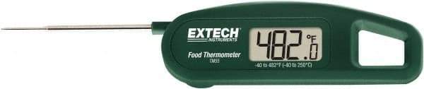Extech - Digital & Glass Pocket Thermometers Type: Pocket Digital Thermometers Minimum Temperature (C): -40 - Industrial Tool & Supply