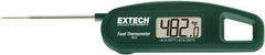 Extech - Digital & Glass Pocket Thermometers Type: Pocket Digital Thermometers Minimum Temperature (C): -40 - Industrial Tool & Supply