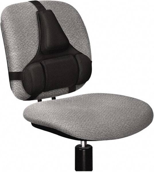 FELLOWES - Black Back Seat Cushion - For Chairs - Industrial Tool & Supply