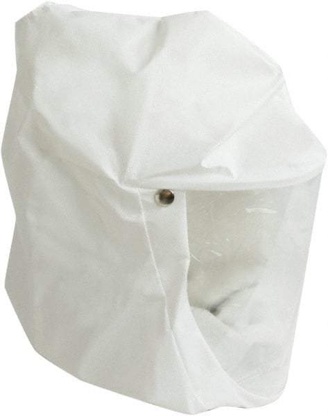 North - Universal Size, PAPR/SAR Compatible Headcover with Face Shield - Polypropylene, Compatible with North PA100 Series Hoods - Industrial Tool & Supply