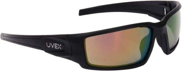 Uvex - Espresso Lenses, Framed Polarized Glasses - Scratch Resistant, Size Universal, Wrap Around - Industrial Tool & Supply