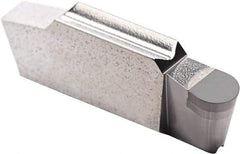 Seco - 1304LCGN Grade CBN010, 0.157" Cutting Width PCBN Grooving Insert - 0.157" Max Depth of Cut, Neutral, 0.0787" Corner Radius - Industrial Tool & Supply