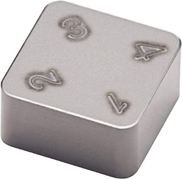 Seco - SNMN323 S Grade CBN600 PCBN Turning Insert - 90° Square, 3/8" Inscr Circle, 1/8" Thick, 3/64" Corner Radius - Industrial Tool & Supply