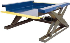 Southworth - 2,000 Lb Capacity Low Power Pallet Positioner Scissor Lift - 0.38" to 35-3/8" Lift Height, 50" Platform Length x 48" Platform Width - Industrial Tool & Supply
