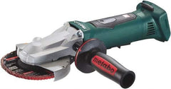Metabo - 5" Wheel Diam, 8,000 RPM, Cordless Angle & Disc Grinder - 5/8-11 Spindle - Industrial Tool & Supply