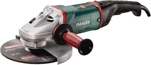 Metabo - 9" Wheel Diam, 6,600 RPM, Corded Angle & Disc Grinder - 5/8-11 Spindle - Industrial Tool & Supply