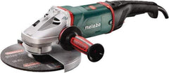 Metabo - 9" Wheel Diam, 6,600 RPM, Corded Angle & Disc Grinder - 5/8-11 Spindle - Industrial Tool & Supply