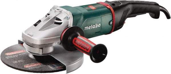 Metabo - 9" Wheel Diam, 6,600 RPM, Corded Angle & Disc Grinder - 5/8-11 Spindle - Industrial Tool & Supply