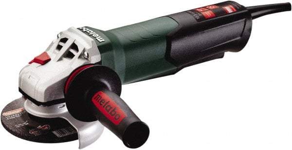 Metabo - 6" Wheel Diam, 9,600 RPM, Corded Angle & Disc Grinder - 5/8-11 Spindle, 120 Volts, 10.5 Amps - Industrial Tool & Supply