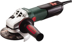 Metabo - 5" Wheel Diam, 2,800 to 9,600 RPM, Corded Angle & Disc Grinder - 5/8-11 Spindle, 120 Volts, 13.5 Amps - Industrial Tool & Supply