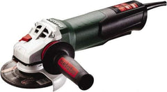 Metabo - 5" Wheel Diam, 11,000 RPM, Corded Angle & Disc Grinder - 5/8-11 Spindle, 120 Volts, 13.5 Amps - Industrial Tool & Supply
