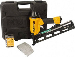 Stanley Bostitch - 1-1/4 to 2-1/2" Nail Length, 15 Gauge Finish Air Nailer Kit - 70 to 120 psi - Industrial Tool & Supply