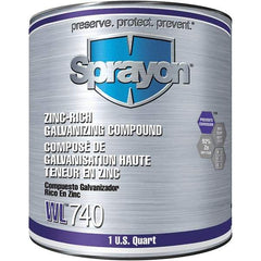 Sprayon - 32 oz Zinc Cold Galvanizing Compound - Comes in Can - Industrial Tool & Supply