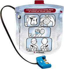 Defibtech - Pediatric CPR Pad - Compatible With Lifeline VIEW AED - Industrial Tool & Supply