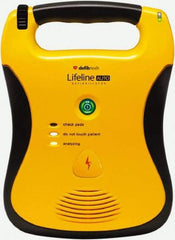 Defibtech - Adult Pad Defibrillator - 9 Volt and Nonrechargeable Lithium Battery Included - Industrial Tool & Supply
