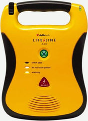 Defibtech - AED Program Management Adult Pad Defibrillator - 9 Volt and Nonrechargeable Lithium Battery Included - Industrial Tool & Supply