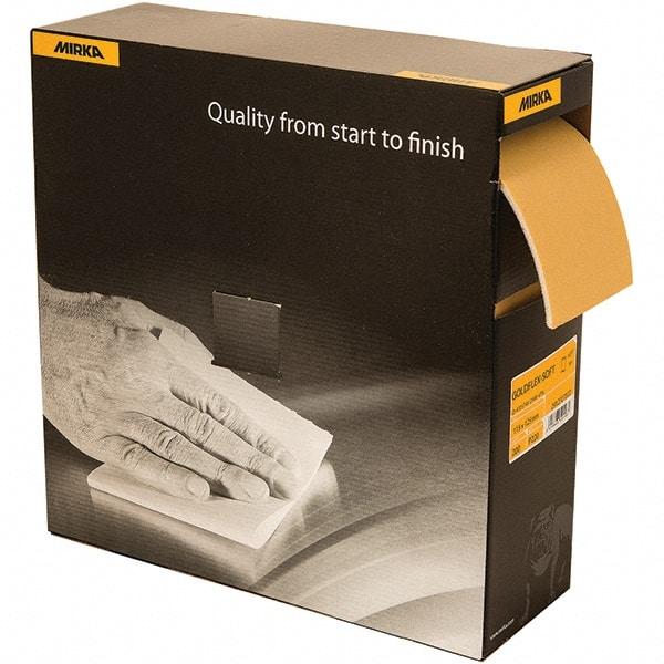 Mirka - Hand Pads Grit: 240 Overall Length (Inch): 5 - Industrial Tool & Supply