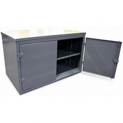 Strong Hold - Stationary Work Benches, Tables Type: Work Bench Top Material: Maple work surface 1-3/4" thick - Industrial Tool & Supply