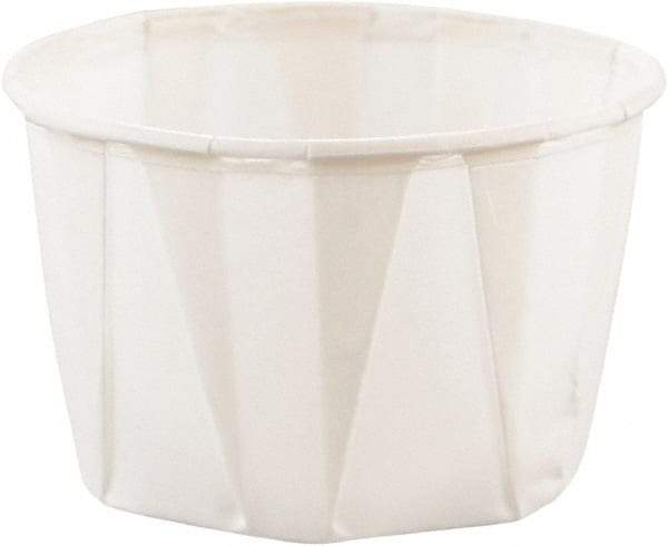 Solo - Paper Portion Cups, 2 oz, 250/Bag, 20 Bags/Carton - White - Industrial Tool & Supply