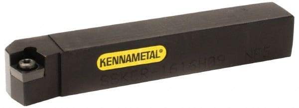 Kennametal - SVJB, Left Hand Cut, 3° Lead Angle, 20mm Shank Height x 20mm Shank Width, Neutral Rake Indexable Turning Toolholder - 125mm OAL, VB..1604.. Insert Compatibility, Series Screw-On - Industrial Tool & Supply