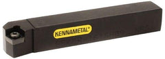 Kennametal - SVJB, Left Hand Cut, 3° Lead Angle, 12mm Shank Height x 12mm Shank Width, Neutral Rake Indexable Turning Toolholder - 160mm OAL, VB..1103.. Insert Compatibility, Series Screw-On - Industrial Tool & Supply