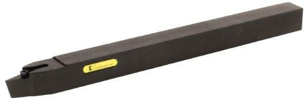 Kennametal - SVVB, Neutral Cut, 0° Lead Angle, 12mm Shank Height x 12mm Shank Width, Neutral Rake Indexable Turning Toolholder - 160mm OAL, VB..1103.. Insert Compatibility, Series Screw-On - Industrial Tool & Supply