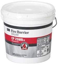 3M - 2 Gal Pail Red Acrylic & Latex Joint Sealant - -20 to 180°F Operating Temp, 10 min Tack Free Dry Time, Series CP 25WB - Industrial Tool & Supply