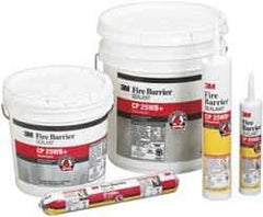 3M - 5 Gal Pail Red Acrylic & Latex Joint Sealant - -20 to 180°F Operating Temp, 10 min Tack Free Dry Time, Series CP 25WB - Industrial Tool & Supply