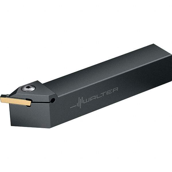 Walter - G1551, External, Right Hand, 0.236" Max Depth of Cut, 3 to 5.99mm Groove Width, Indexable Grooving Tool Holder - GX24.. Insert Compatibility, 3/4" Shank Height, 3/4" Shank Width, 5.783" OAL - Industrial Tool & Supply