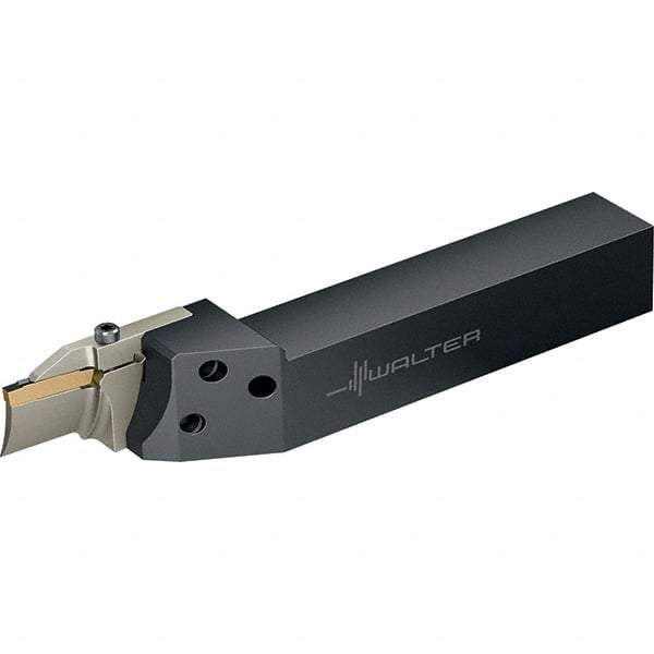 Walter - NCFE, External, Right Hand, 21mm Max Depth of Cut, 6 to 6mm Groove Width, Indexable Grooving Tool Holder - GX24-4.. Insert Compatibility, 25mm Shank Height, 25mm Shank Width, 175mm OAL - Industrial Tool & Supply