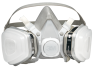 Half Facepiece Disposable Respirator Assembly; Medium 12/cs - Industrial Tool & Supply