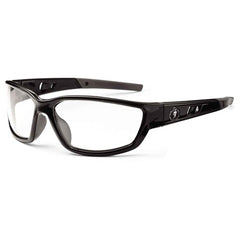 Kvasir Clear Lens Black Safety Glasses - Industrial Tool & Supply