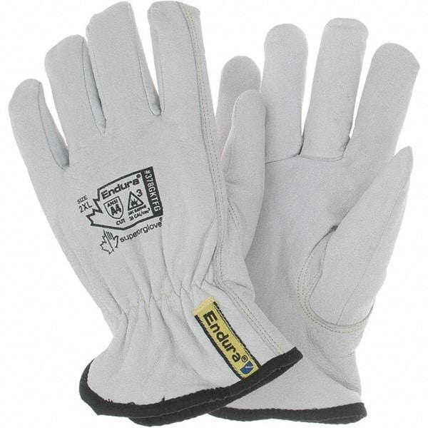 Value Collection - Goatskin Work Gloves - Industrial Tool & Supply