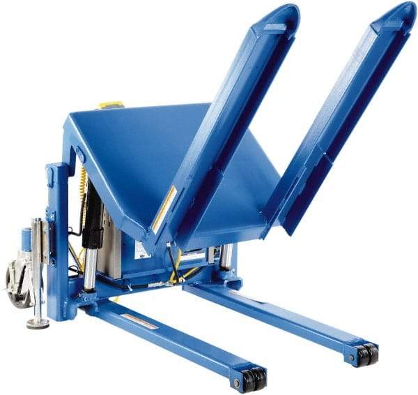 Vestil - 6,000 Lb Load Limit, Standard Portable Tilting Table - 90° Tilting Angle, 3-5/8' Low Height - Industrial Tool & Supply