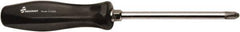 Ability One - #4, 6" OAL, Standard Phillips Screwdriver - 6" Blade Length, Round Shank, Ergonomic Handle - Industrial Tool & Supply