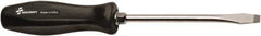 Ability One - Standard Slotted Screwdriver - Round Shank, Ergonomic Handle - Industrial Tool & Supply