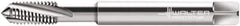 Walter-Prototyp - #8-32 UNC 3 Flute 2B Modified Bottoming Spiral Flute Tap - Powdered Metal, Bright Finish, 63mm OAL, Right Hand Flute, Right Hand Thread, Series 22416 - Exact Industrial Supply