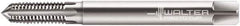 Walter-Prototyp - M8x1.25 Metric 6H 5 Flute Bright Finish Powdered Metal Straight Flute Machine Tap - Plug, Right Hand Thread, 90mm OAL, 25mm Thread Length, Oversize - Exact Industrial Supply