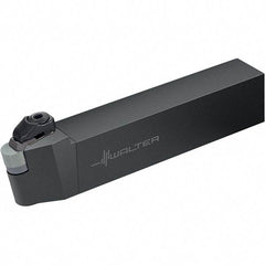 Walter - CRDN, Neutral Cut, 25mm Shank Height x 25mm Shank Width, Negative Rake Indexable Turning Toolholder - 150mm OAL, RNGN 1207.. Insert Compatibility, Series Walter Turn - Industrial Tool & Supply