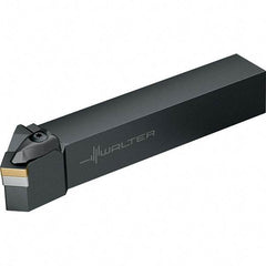 Walter - DSSN, Left Hand Cut, 20mm Shank Height x 20mm Shank Width, Negative Rake Indexable Turning Toolholder - 133.3mm OAL, SN..1204.. Insert Compatibility, Series Walter Turn - Industrial Tool & Supply