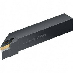 Walter - SVJB, Left Hand Cut, 3/4" Shank Height x 3/4" Shank Width, Neutral Rake Indexable Turning Toolholder - 1.228" OAL, VB/C..1604.., VB/C..33.. Insert Compatibility, Series Walter Turn - Industrial Tool & Supply