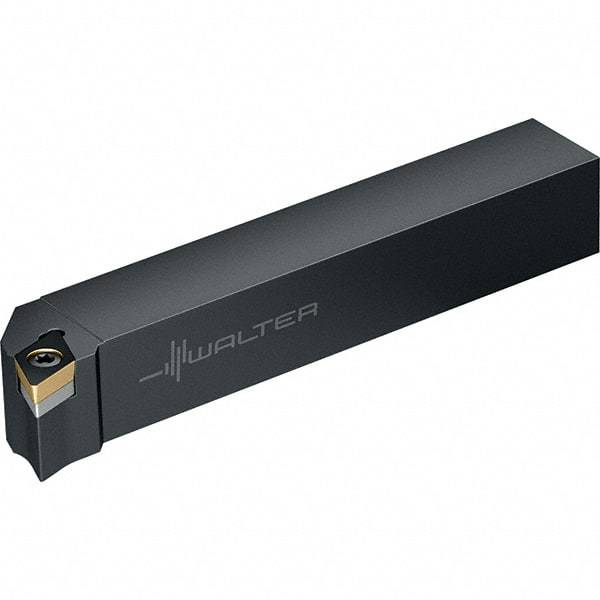 Walter - SDHC, Right Hand Cut, 16mm Shank Height x 16mm Shank Width, Neutral Rake Indexable Turning Toolholder - 100mm OAL, DC.. 11T3.. Insert Compatibility, Series Walter Turn - Industrial Tool & Supply