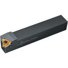 Walter - External Thread, Left Hand Cut, 25mm Shank Width x 25mm Shank Height Indexable Threading Toolholder - 153.6mm OAL, NTSE..-16 Insert Compatibility, NTS-SE Toolholder - Industrial Tool & Supply