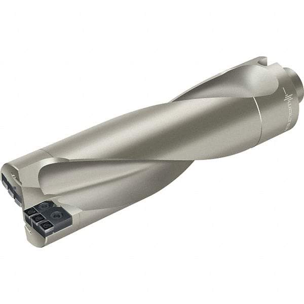 Walter - 240mm Max Drill Depth, 3xD, 80mm Diam, Indexable Insert Drill - 4 Inserts, NCT 80 Modular Connection Shank - Industrial Tool & Supply