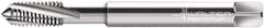 Walter-Prototyp - 1/4-28 UNF 3 Flute 2B Modified Bottoming Spiral Flute Tap - Powdered Metal, Bright Finish, 80mm OAL, Right Hand Flute, Right Hand Thread, Series 23416 - Exact Industrial Supply