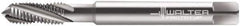 Walter-Prototyp - M8x1.25 Metric Coarse, 4 Flute, 25° Helix, Modified Bottoming Chamfer, Bright Finish, Powdered Metal Spiral Flute STI Tap - Right Hand Flute, 3-15/16" OAL, 0.3937" Shank Diam, 0.7874" Thread Length, 4H Class of Fit, Series 204089 - Exact Industrial Supply